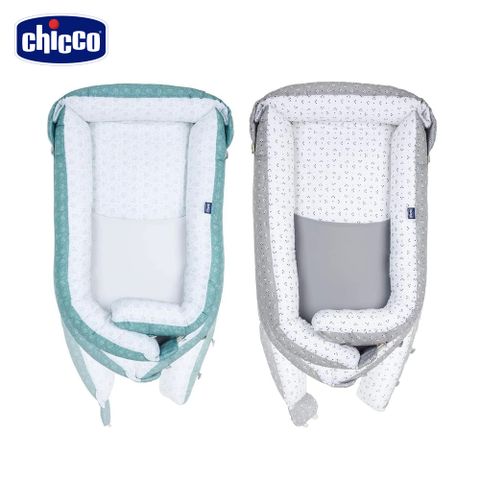 chicco 媽咪抱抱多功能嬰兒床中床-多款 (狐狸叢林/花花熊貓)