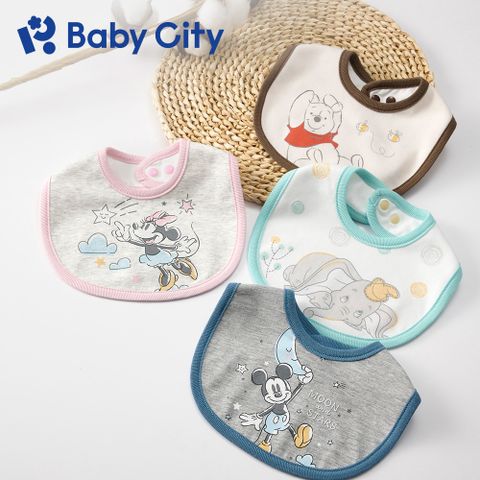 BabyCity 娃娃城 【Baby City 】迪士尼造型2入圍兜組(4款任選)