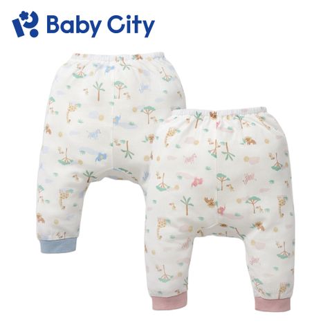 BabyCity 娃娃城 【Baby City 】天絲初生褲-草原動物(2色)