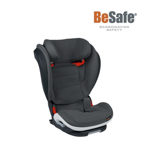 BeSafe 4-12歲 ISOfix 成長型汽座 最新I-Size標準(3D極圈灰)