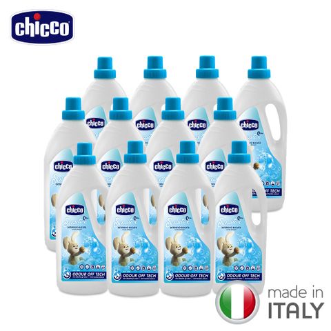 chicco 超濃縮嬰兒洗衣精(升級版)1.5L-12入