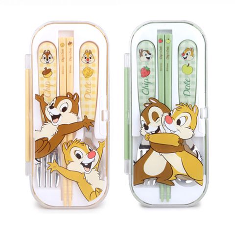 Lilfant 韓國 奇奇蒂蒂 兒童餐具 4件組