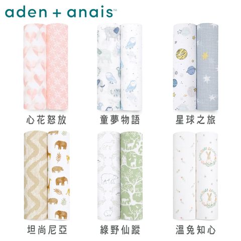 Aden & Anais 美國經典多功能包巾2入