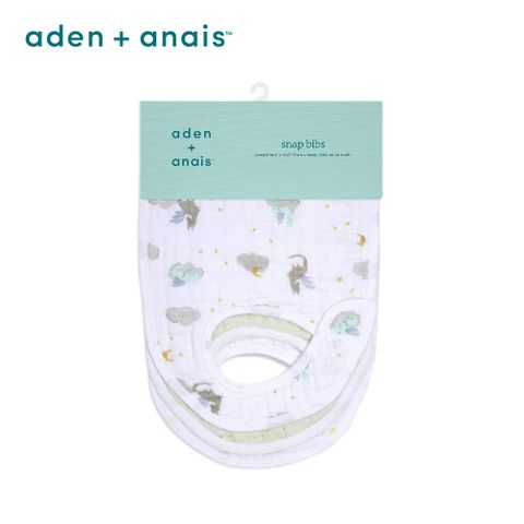 Aden & Anais 生肖款經典圍兜3入/飛龍在天