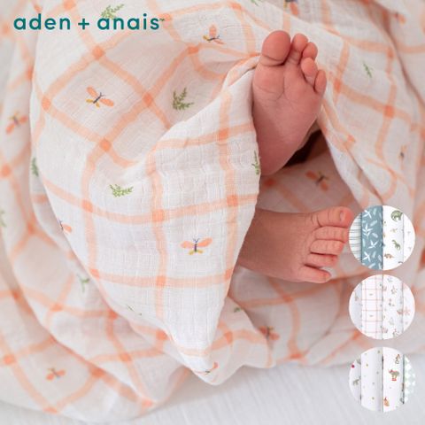 Aden & Anais 經典多功能包巾4入(3款)