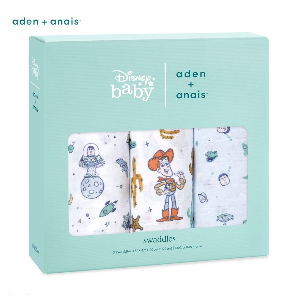 Aden & Anais 迪士尼經典多功能包巾3入(2款)