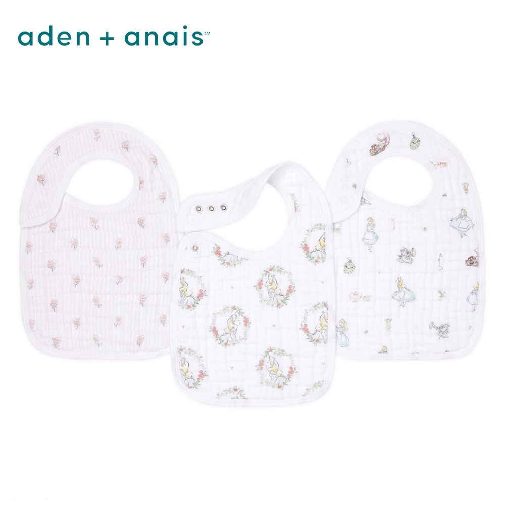 Aden & Anais 迪士尼經典圍兜3入(2款)