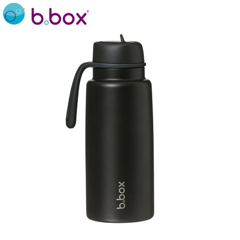 【b.box】1L不鏽鋼保冷水壺/酷黑