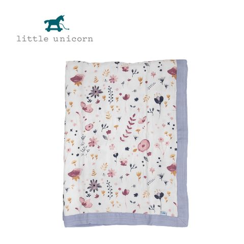 美國 Little Unicorn 寶寶竹纖毯 童話花園