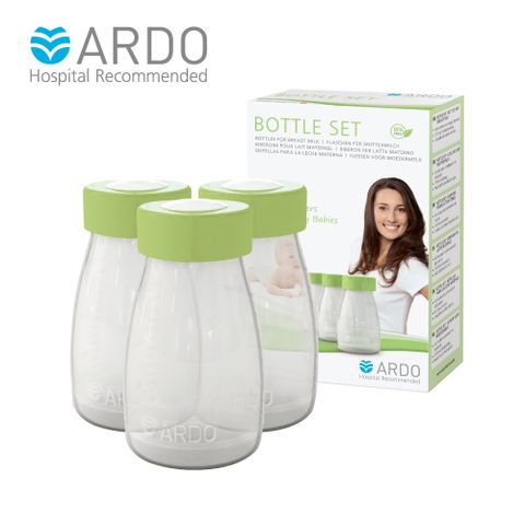 【ARDO安朵】儲乳瓶 PP 150ml/3入