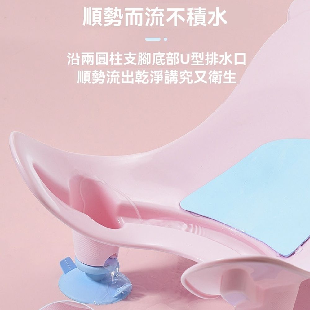  aiebao 嬰兒洗屁股神器 寶寶洗屁屁盆 新生兒洗PP浴盆 洗澡盆用品 兒童坐便器