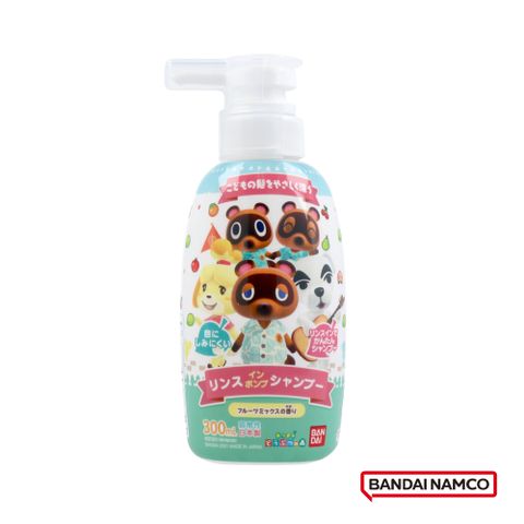 BANDAI 萬代 動物森友會洗髮乳300ml