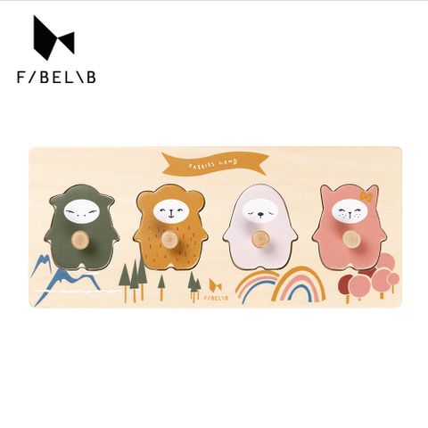 丹麥Fabelab Fabelab 幼幼手抓拼圖