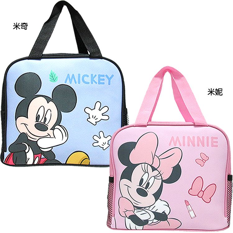 Disney 迪士尼 米奇米妮便當袋午餐袋手提袋手提包 3008E-1【小品館】