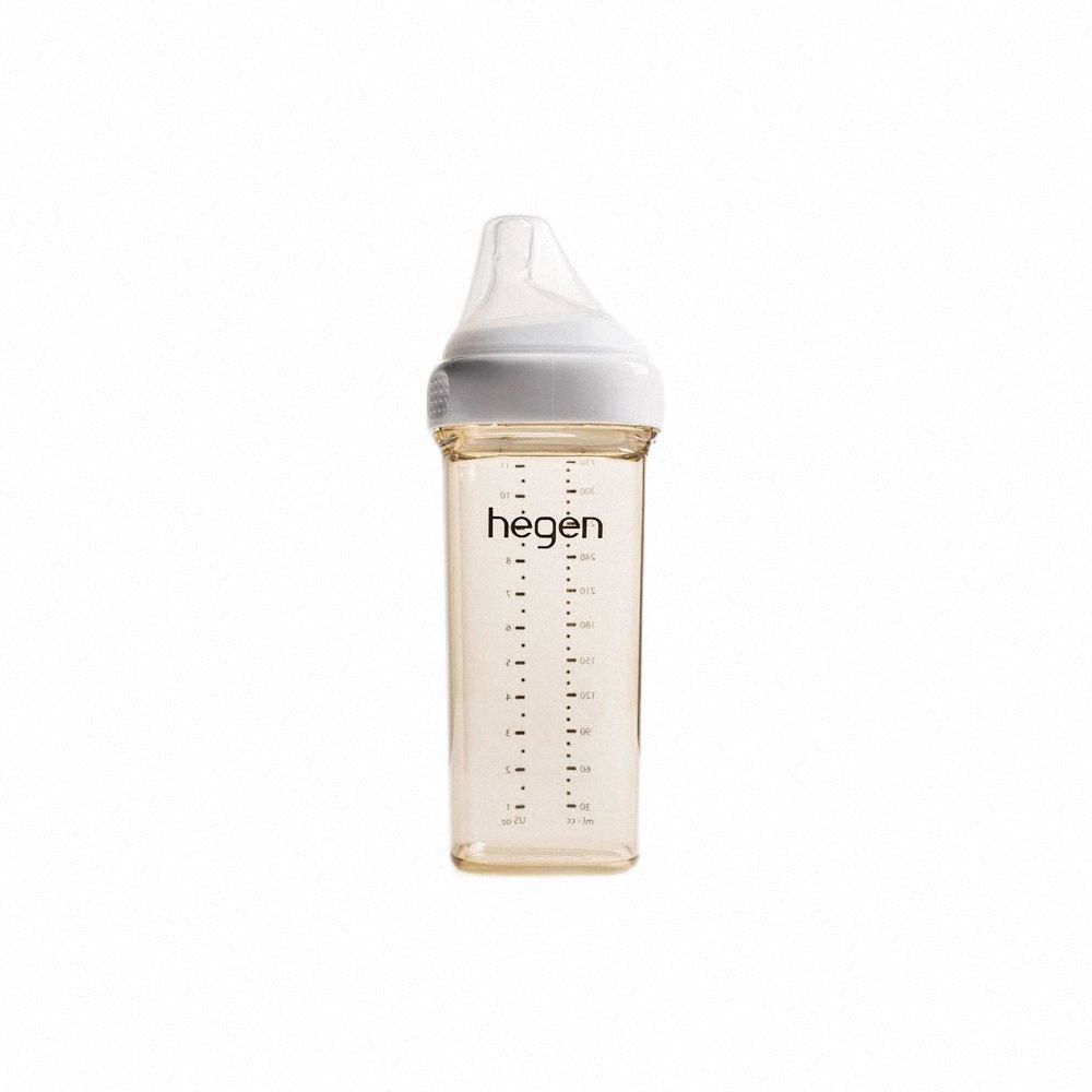  Hegen 金色奇蹟PPSU多功能方圓型寬口奶瓶 330ml