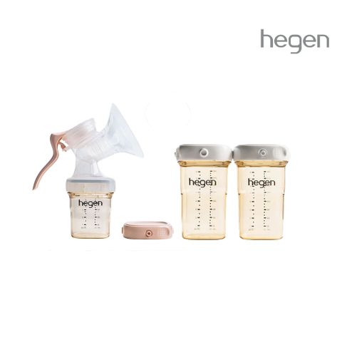 Hegen 手動擠乳萬用組 - (手動擠奶器+萬用瓶240ml (雙瓶組))