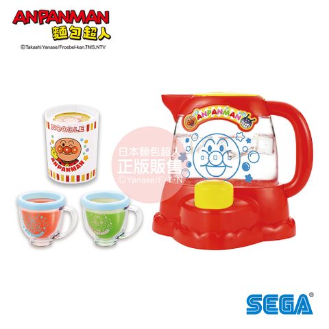 Anpanman 麵包超人 感溫變色電茶壺洗澡玩具