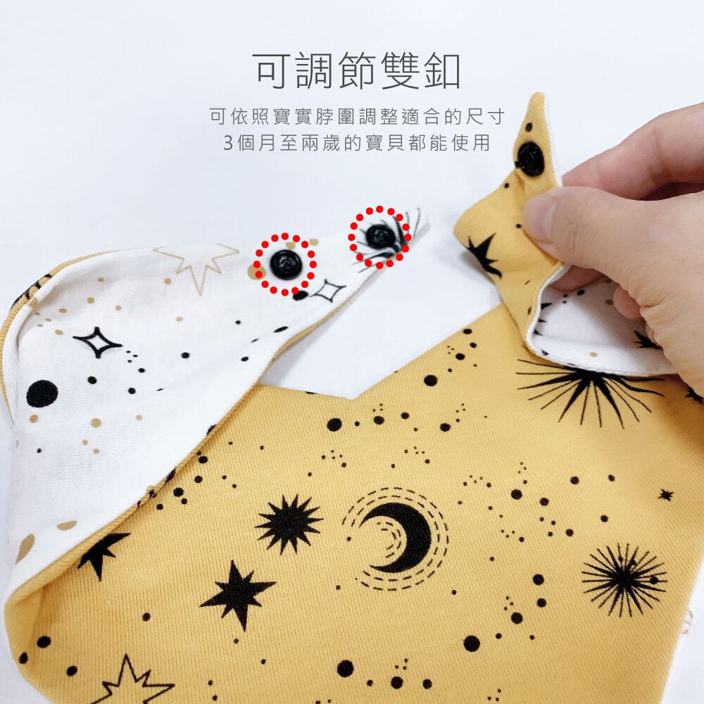 KU.KU 酷咕鴨 KUKU PLUS十二星座三角圍兜