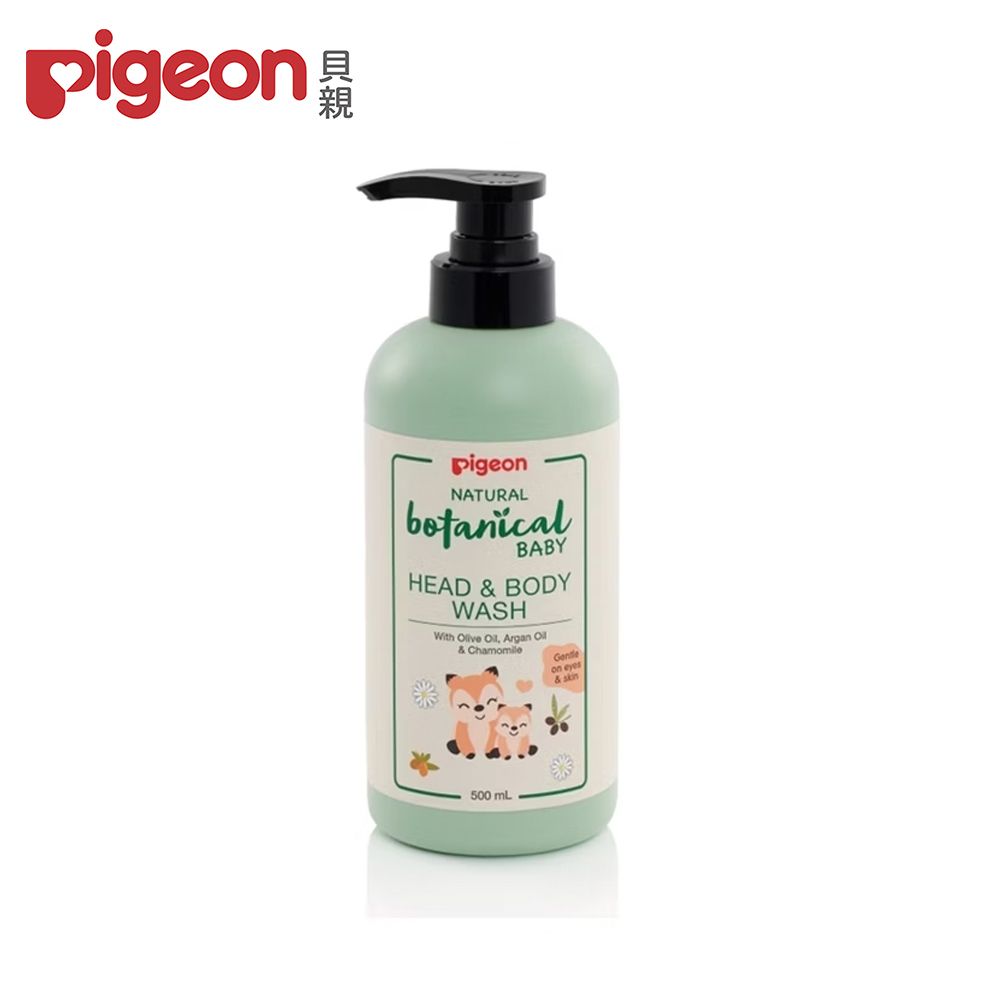 Pigeon 貝親 洋甘菊二合一洗髮沐浴乳500ml