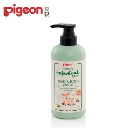 Pigeon 貝親 洋甘菊二合一洗髮沐浴乳500ml