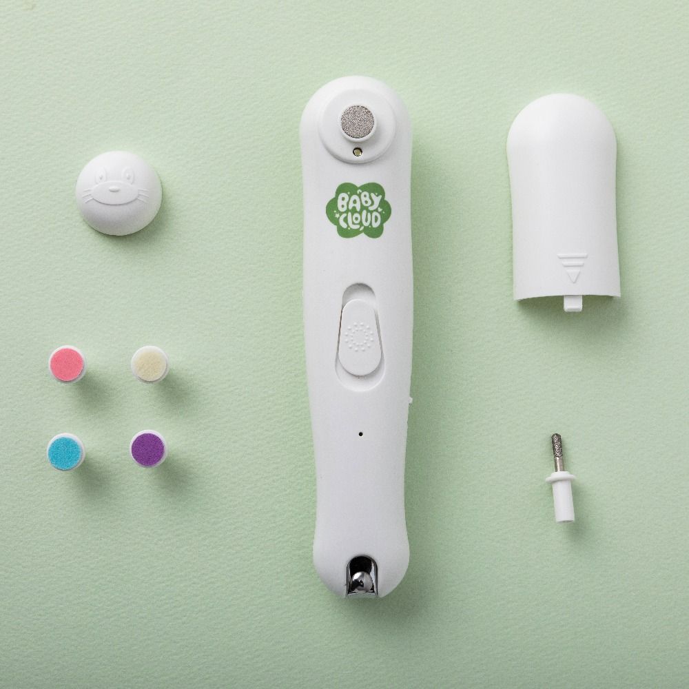  BABYCLOUD 二合一指甲護理機/ 磨甲機/ 指甲剪/ 嬰兒幼童/ 韓國品牌/ USB充電