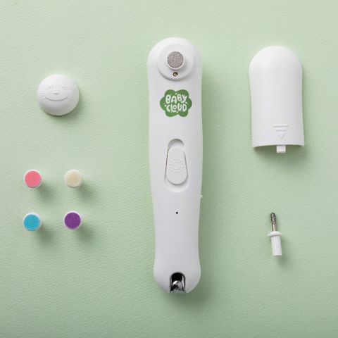 BABYCLOUD 二合一指甲護理機/ 磨甲機/ 指甲剪/ 嬰兒幼童/ 韓國品牌/ USB充電