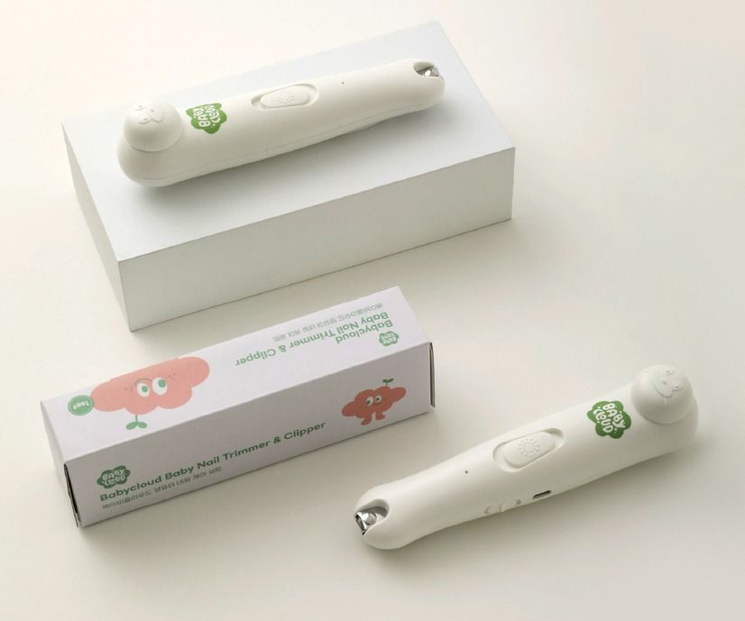  BABYCLOUD 二合一指甲護理機/ 磨甲機/ 指甲剪/ 嬰兒幼童/ 韓國品牌/ USB充電
