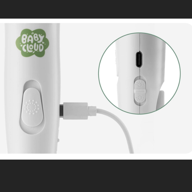  BABYCLOUD 二合一指甲護理機/ 磨甲機/ 指甲剪/ 嬰兒幼童/ 韓國品牌/ USB充電