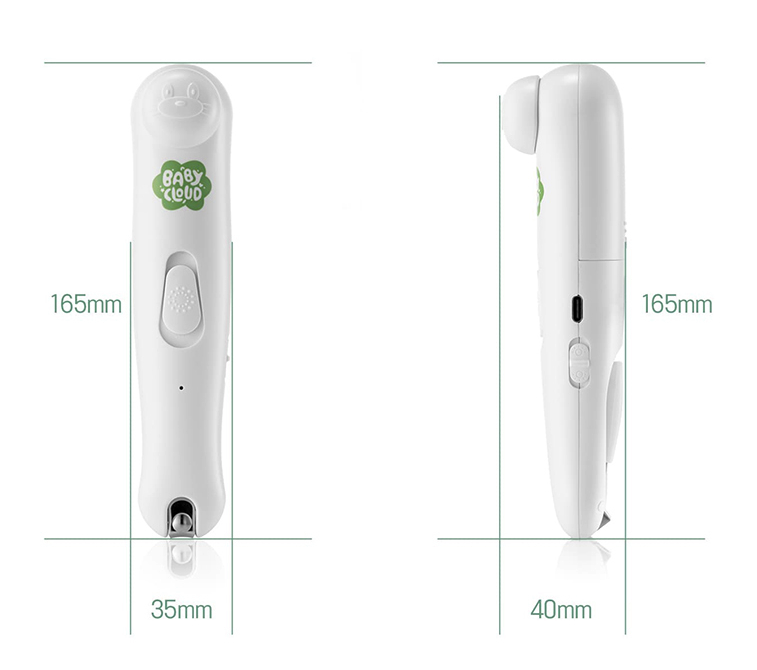  BABYCLOUD 二合一指甲護理機/ 磨甲機/ 指甲剪/ 嬰兒幼童/ 韓國品牌/ USB充電