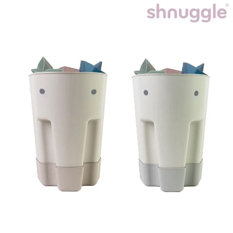 Shnuggle 英國洗澡玩具收納桶(戲水玩具 可玩水 收納盒)