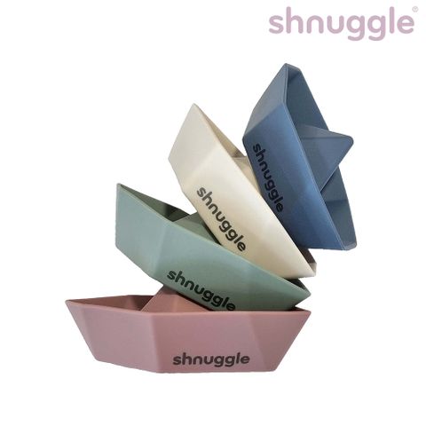 Shnuggle 英國漂漂船洗澡玩具(和4艘小船一起洗澎澎)