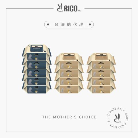 RICO baby 韓國PChome獨家濕巾組