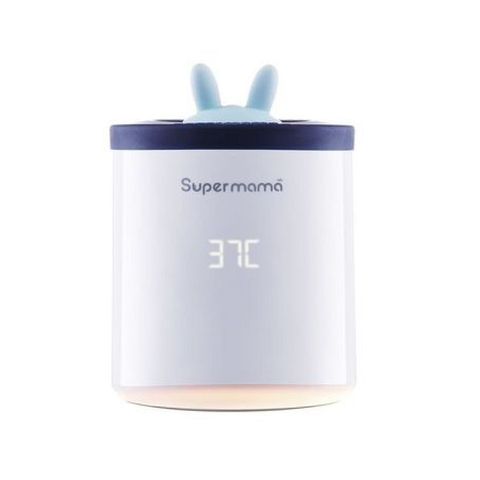 Supermama 馬來西亞  星空小兔子攜帶式加熱溫奶器【公司指寄免運】