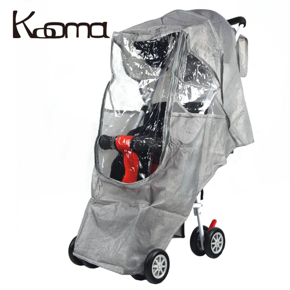 Kooma  輕便型遮陽推車- 保時捷藍(附雨罩)
