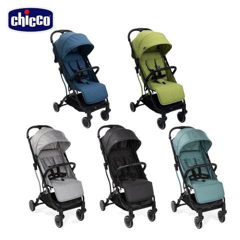 【chicco】Trolleyme城市旅人秒收手推車-多色