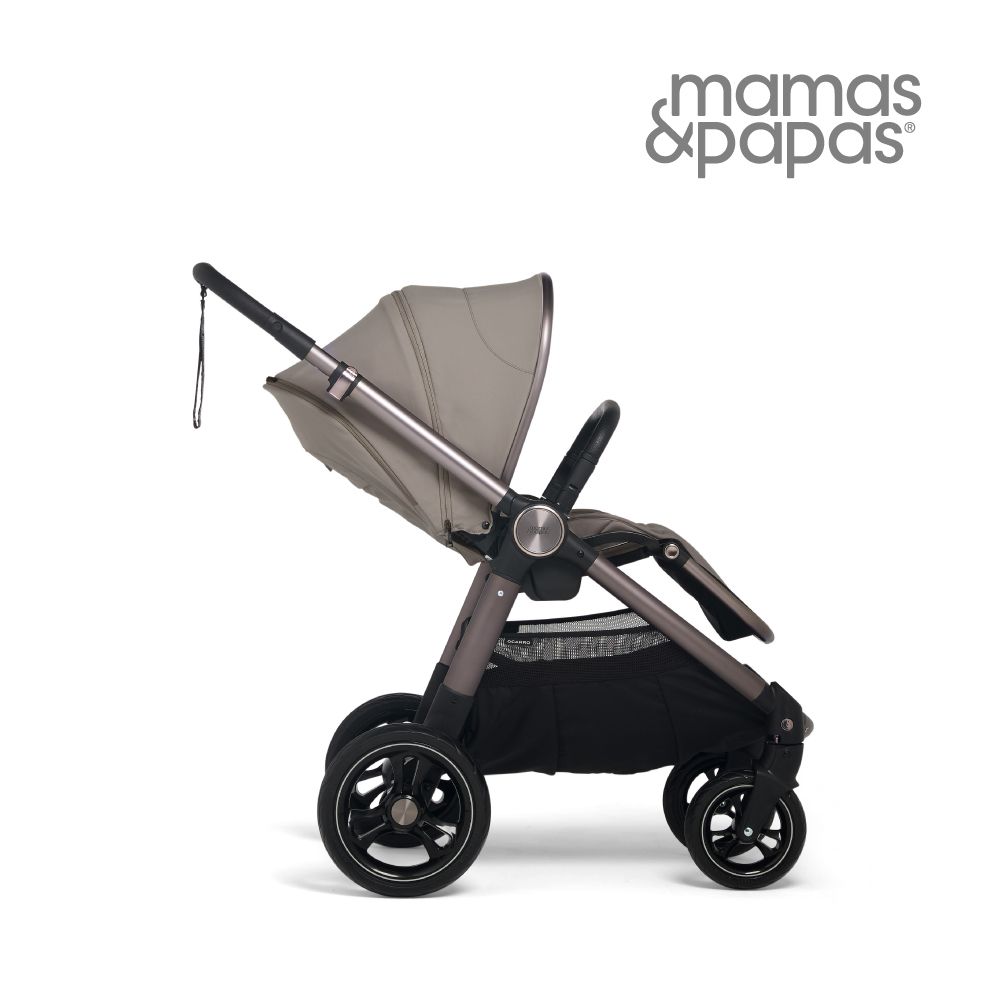 Mamas & Papas Ocarro 雙向 高景觀 避震輪 可平躺 新生兒 嬰兒手推車 0m+(灰平衡)