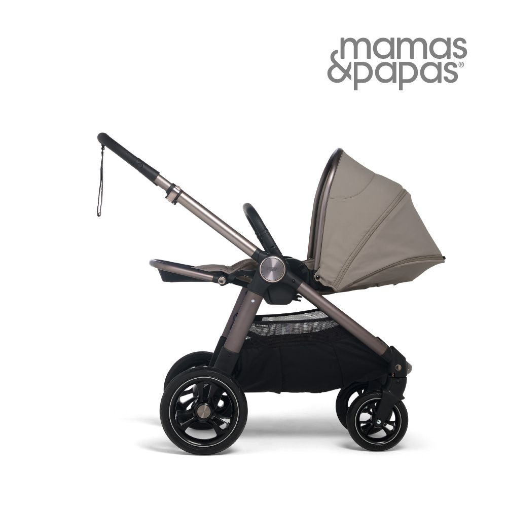 Mamas & Papas Ocarro 雙向 高景觀 避震輪 可平躺 新生兒 嬰兒手推車 0m+(灰平衡)