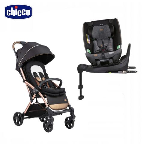 chicco Goody Primo魔術瞬收手推車+Bi-Seat全能i-size安全汽座Air版