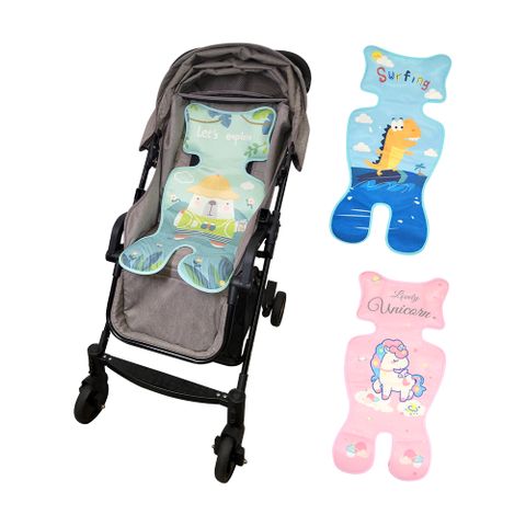 嬰兒推車涼蓆 3D護頭透氣 嬰兒推車墊 餐椅墊 安全座椅墊