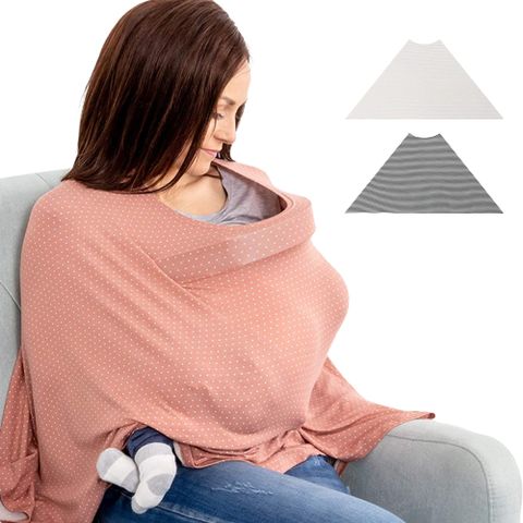 多功能純棉哺乳巾 哺乳衣 餵奶巾 安全座椅遮陽罩 嬰兒推車防風罩