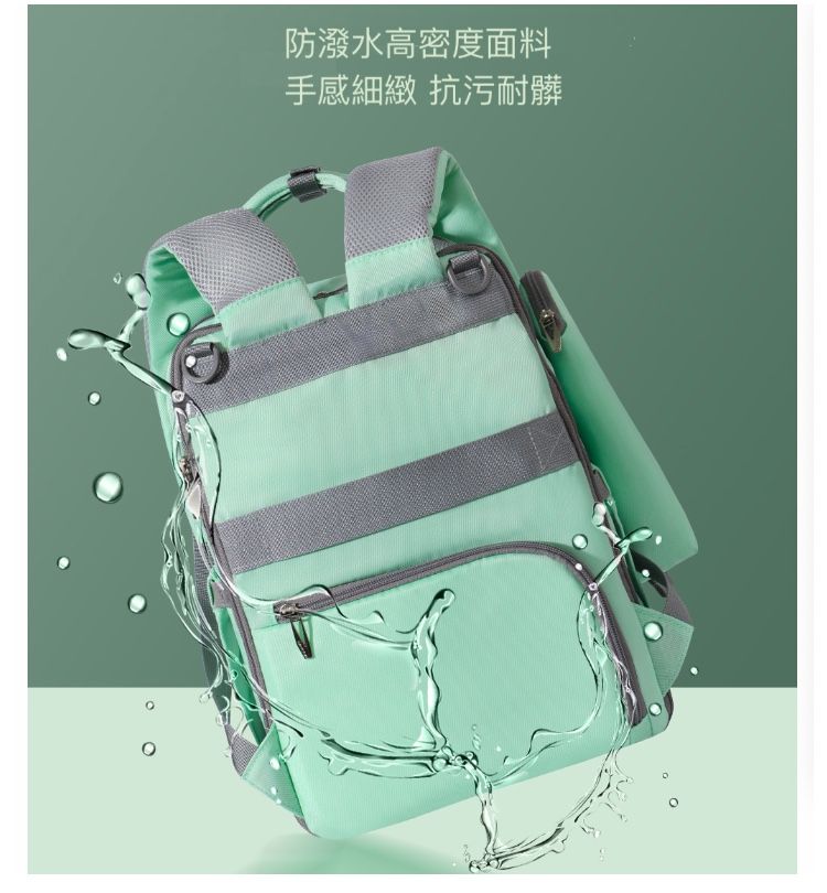 Heine 海恩 WIN-54170 多功能後背包 媽咪包媽媽後背包附奶瓶保溫袋 女包 包包