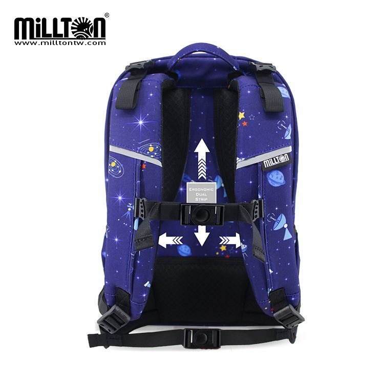  【Millton】澳洲軍規護脊書包 20L-藍星探索Space Explorer