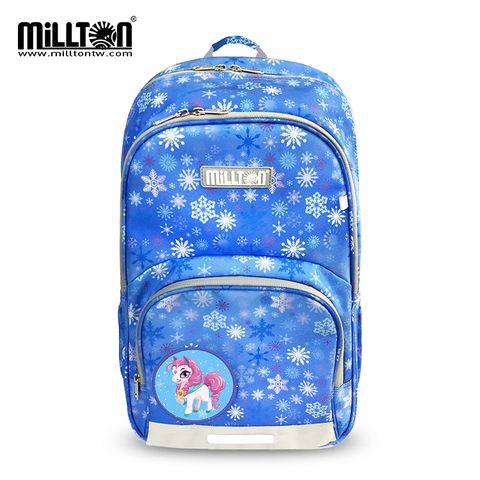 【Millton】澳洲軍規護脊書包 20L-藍界雪境Snowy World