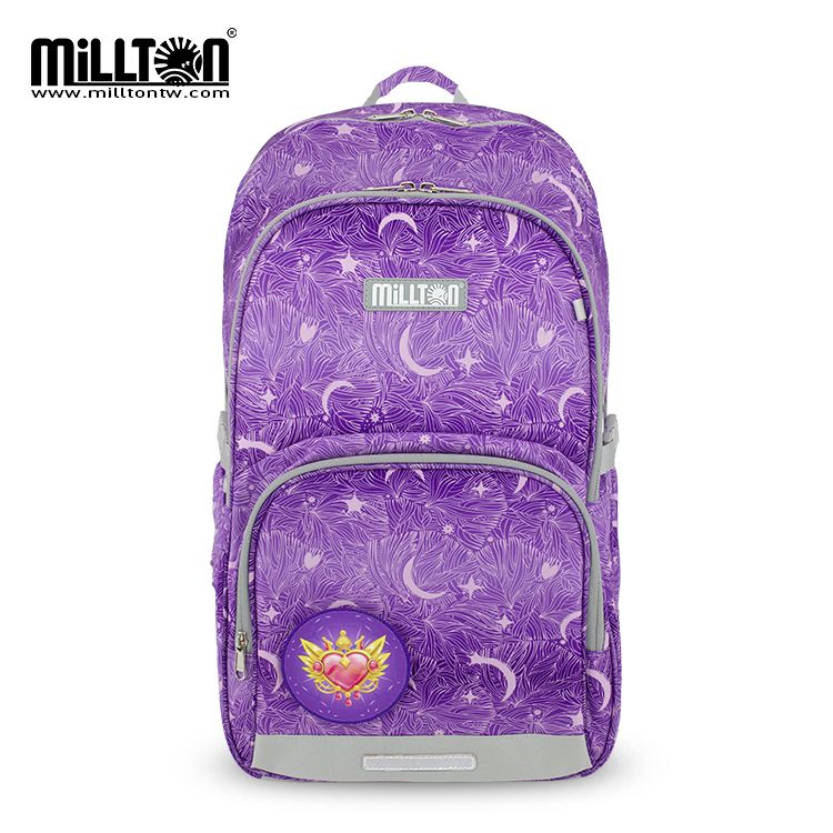  【Millton】澳洲軍規護脊書包 30L-紫夜星月Purple Night