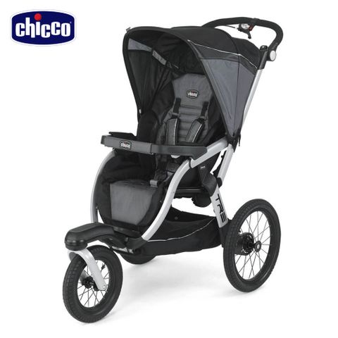 chicco Tre運動版豪華三輪推車-率性黑