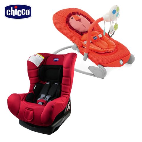 【chicco】ELETTA comfort寶貝舒適全歳段安全汽座+Balloon安撫搖椅探險版