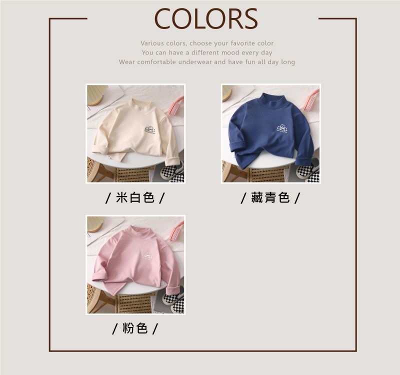 COLORSVarious colors, choose your favorite colorYou can have a different mood every dayWear comfortable underwear and have fun all day long/ 米白色//藏青色// 粉色/