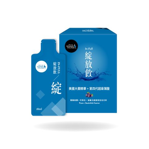 【Mammy Village 六甲村】In-Full 綻放飲-美國大棗精華+第四代超級葉酸 (20入)