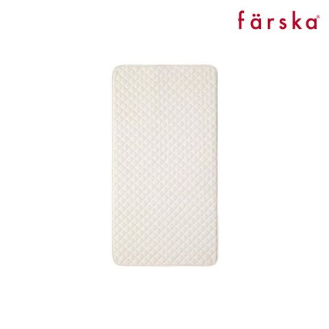 【farska】柔棉釦式保潔墊Long 60x120-奶油 保潔墊/防水墊/床墊/尿布墊