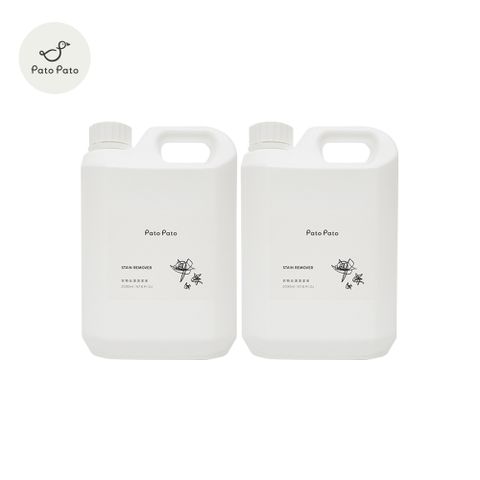 【Pato Pato】衣物去漬清潔 補充瓶 2000ml 兩瓶組
